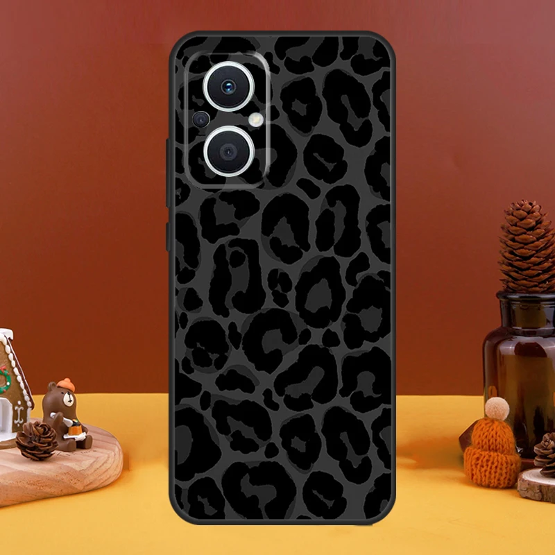 Чехол с леопардовым принтом для OPPO Reno 5 Lite 4 6 7 8 10 Pro 11 F 4Z 5Z 8T Find X2 X3 X5 X6