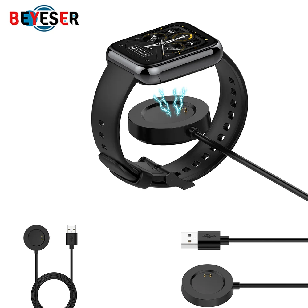 

1M Watch Charger For Realme Watch3Pro SmartWatch USB Portable Magnetic Charging Cable Dock For Realme Watch2/Pro Power Adapter