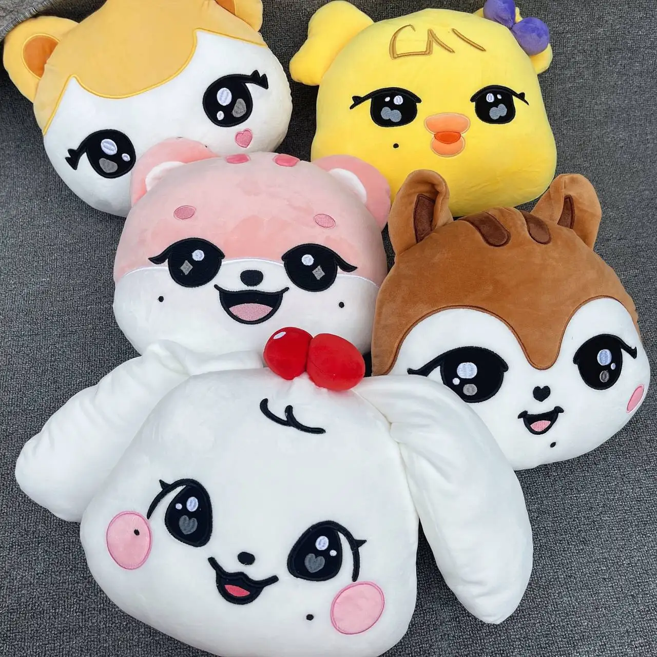 

30CM Kpop IVE Cherry Plush Kawaii Cartoon Jang Won Young Plushies Doll Cute Stuffed Toys Pillows Home Decoration Toys for Girls