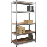 5 tier metal storage shelves bookcases shelving standing rack organizer for kitchen bathroom pantry closet tableware shelf hwc