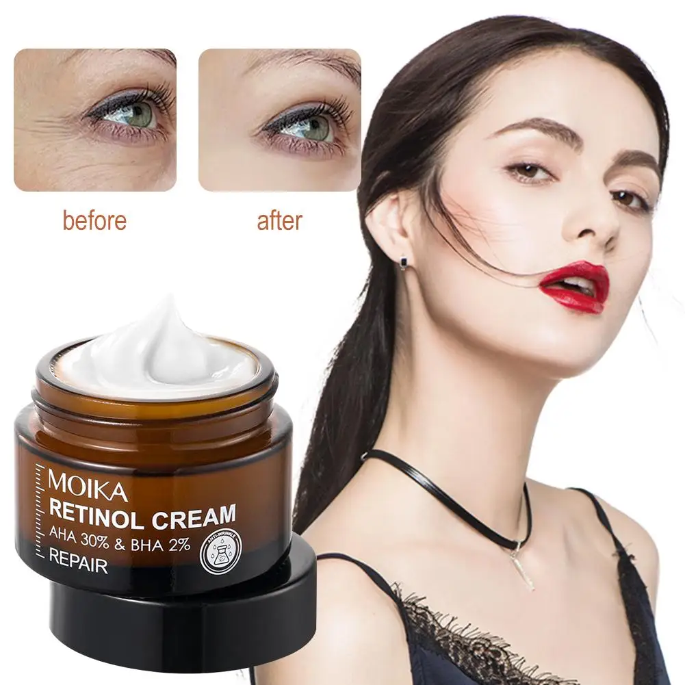 

30g Retinol Face Cream Anti-Aging Remove Wrinkle Firming Lifting Brightening Care Moisturizing Skin Facial Whitening F9I8