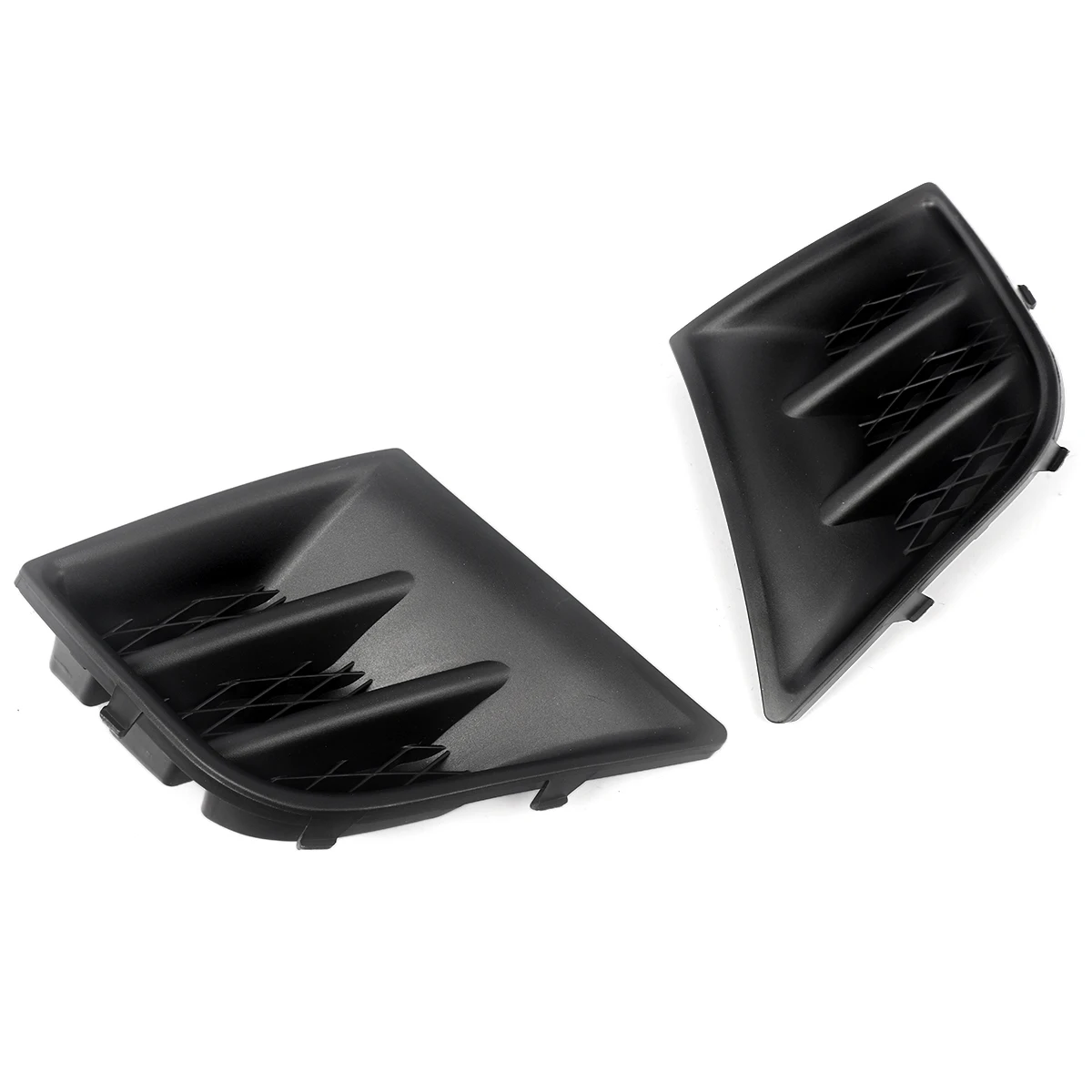 Пара черных противотуманных фар на передний бампер решетка для Peugeot 107 2009-2012 без