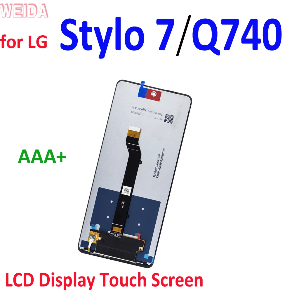 AAA+++ LCD for LG Stylo 7 LCD Display Touch Screen Digitizer Assembly for LG Stylus 7 Q740 LCD Replacement Parts Tools