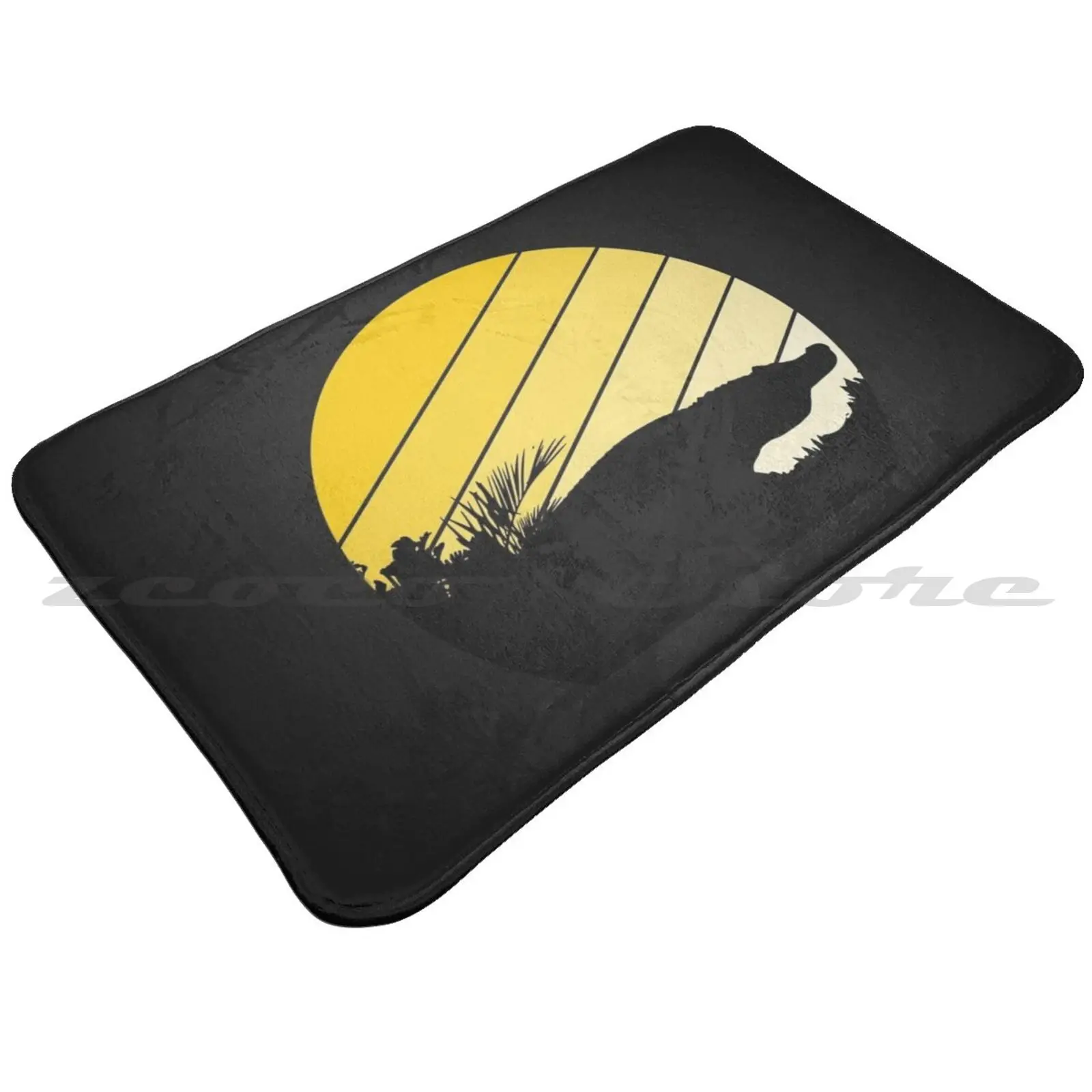 Коврик под крокодиловую кожу в джунглях нескользящий коврик для впитывания воды