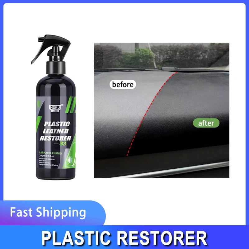 100/300 мл спрей для очистки интерьера автомобиля пластмассовый полировщик жидкая