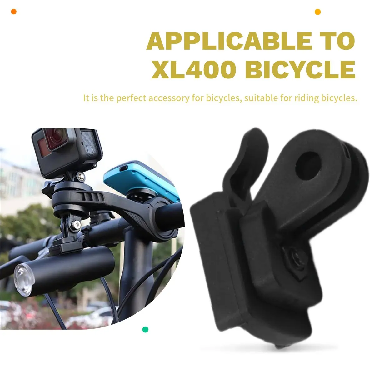 (X07A) Адаптер-держатель для велосипедных фар XOSS XL400, кронштейн для велосипедной лампы, запчасти для велосипедов (art.: 3920da7e7c141) - 3920da7e7c141