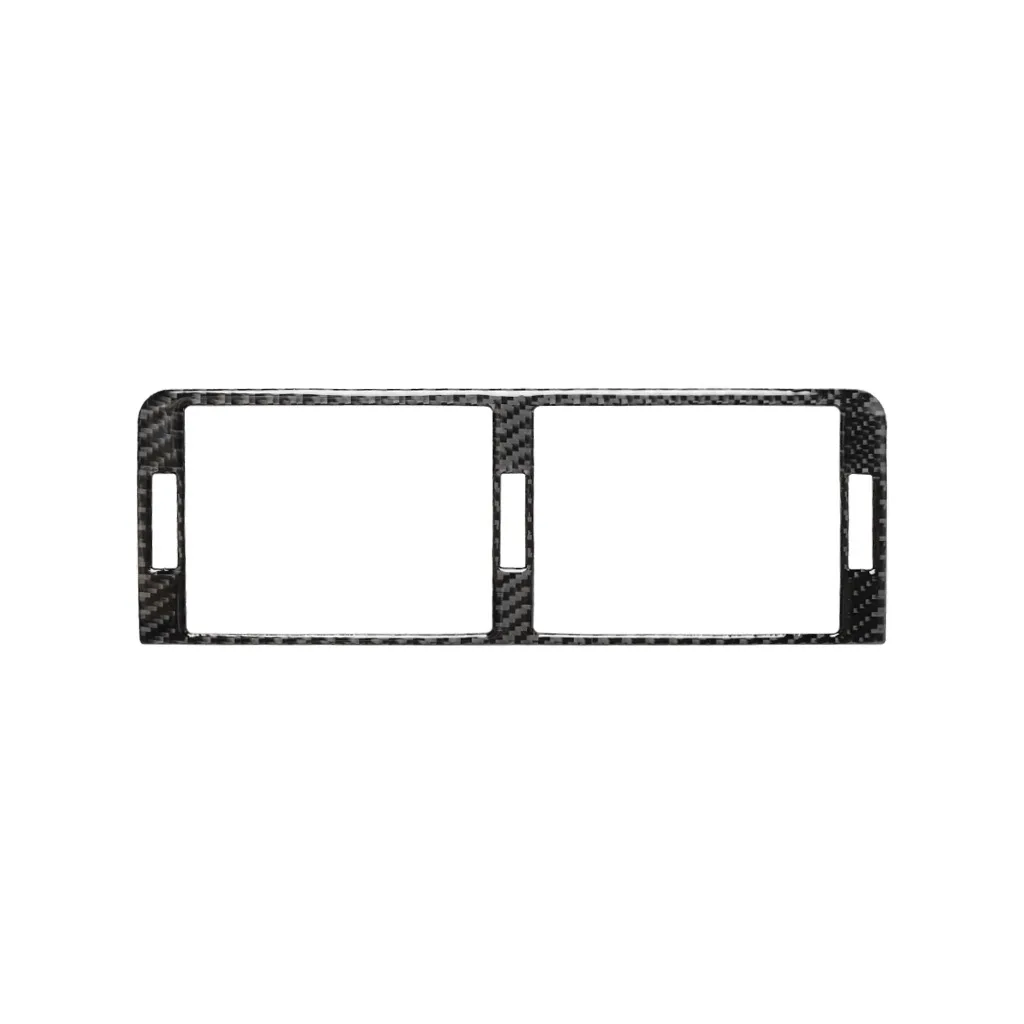 

Real Carbon Fiber Interior Center Control Air Outlet Trim Accessories Car sticker Styling For BMW E46 M3 1998-2005