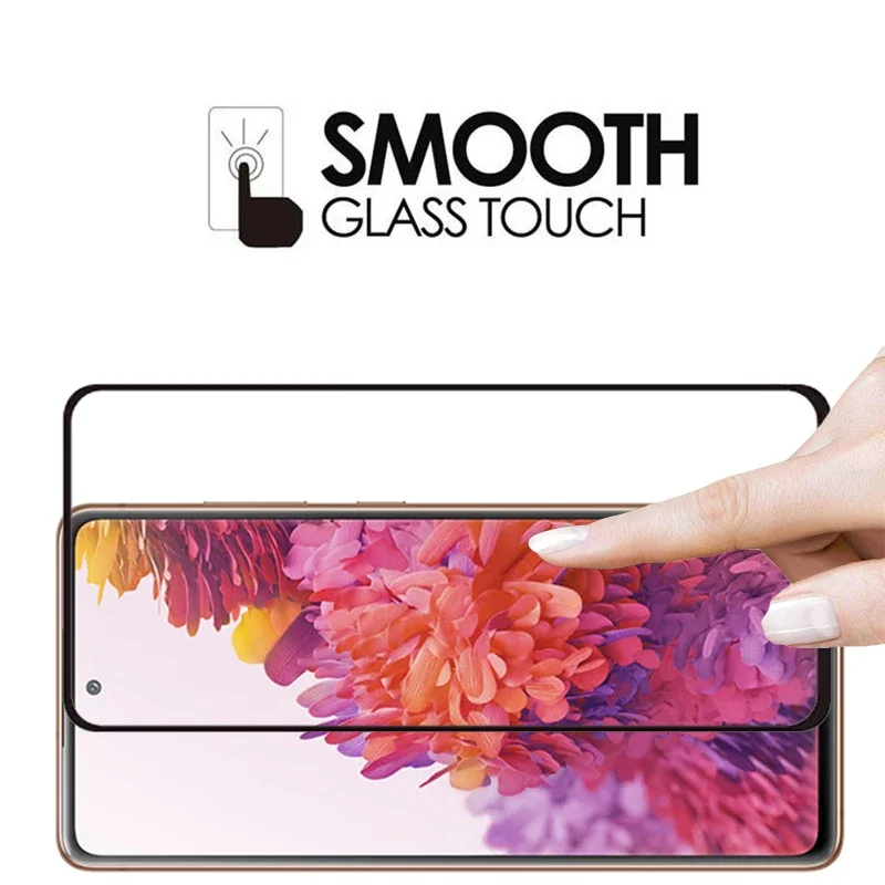 Защитный чехол из закаленного стекла 9d для samsung s20 fe на galaxy s20fe s 20 20s ef fan edition 4g 5g