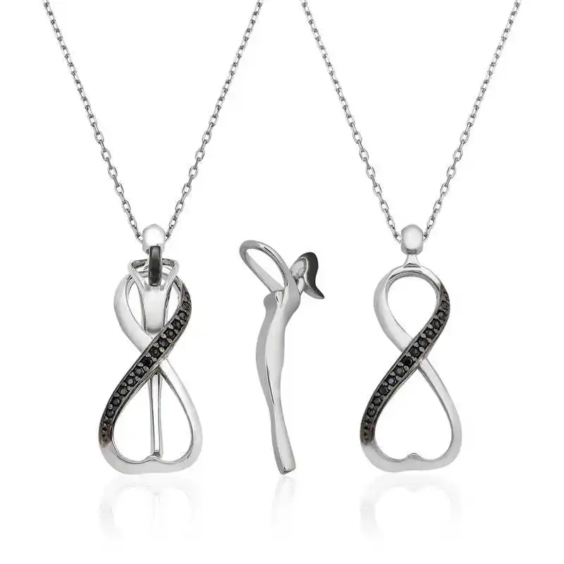 

Tevuli 925 Sterling Silver Infinity Love Women Necklace