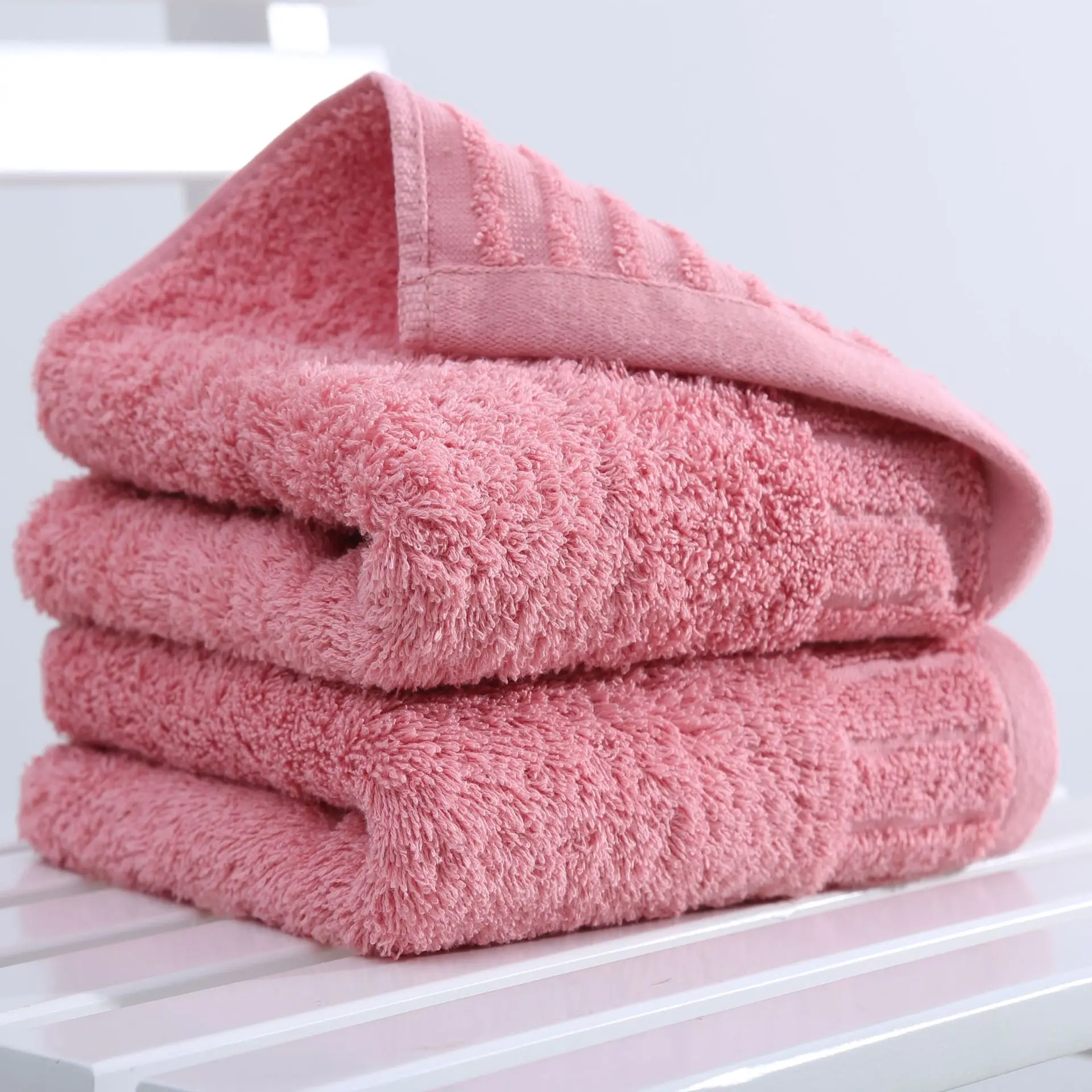 

Pure Red Towels for Kids Face Hand Towel Family Large Towel Brown Cotton Towel 1-Piece Men Towel Pure Towel Gift Towel Set