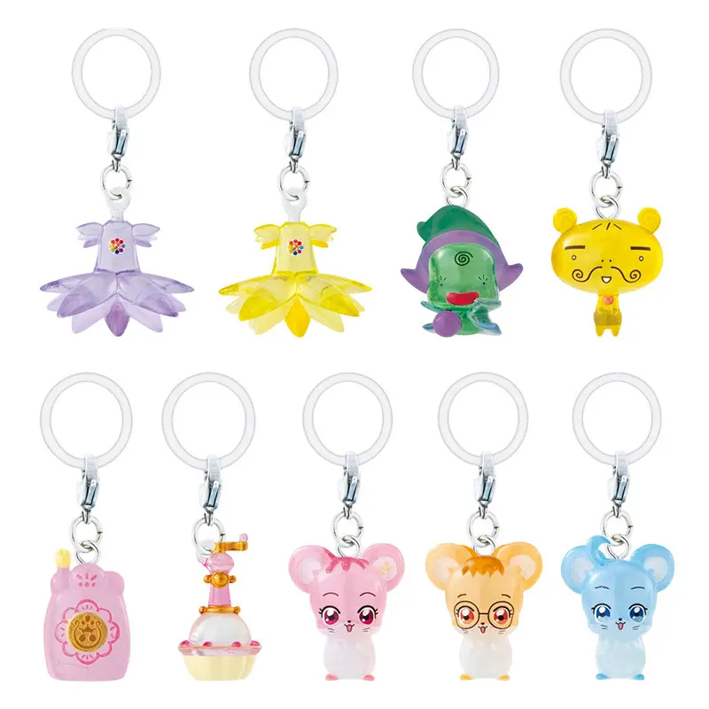 Фото Брелоки-капсулы Bandai Ojamajo Doremi, серии 4 и 5, миниатюрные куклы-эльфы, подвески для сумок, украшения для рюкзаков для фанатов аниме №2