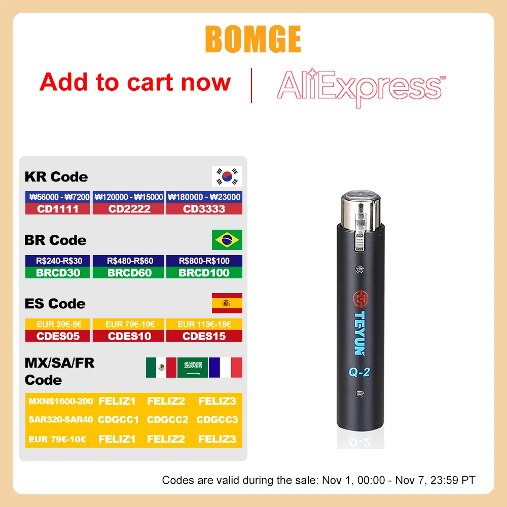 Профессиональный Динамический Микрофонный Предусилитель Q2 С Усилением 28 дБ