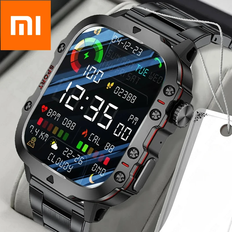 Смарт-часы Xiaomi 1 96 дюйма 420 мАч Bluetooth голосовой помощник