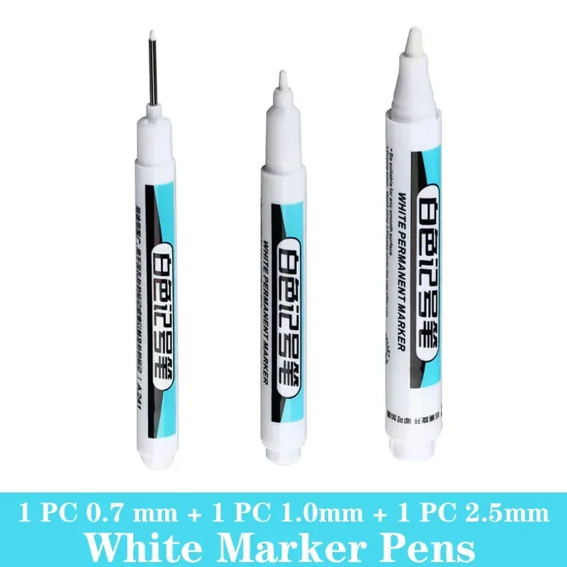 Белые масляные маркеры для граффити