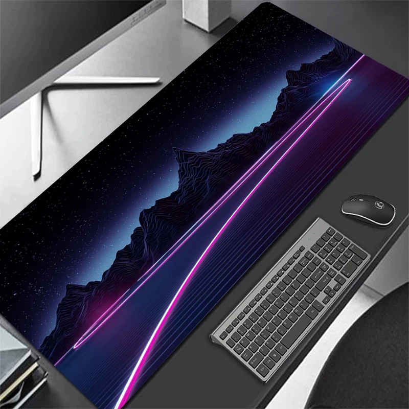personalized art gaming mouse pad gamer large tapis de souris anime rubber locking edge big computer mousepad laptop desk mat free global shipping