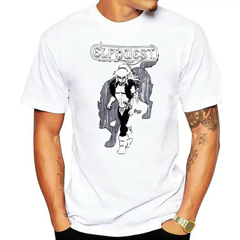 

Мужская футболка Elfquest с волка и тенью