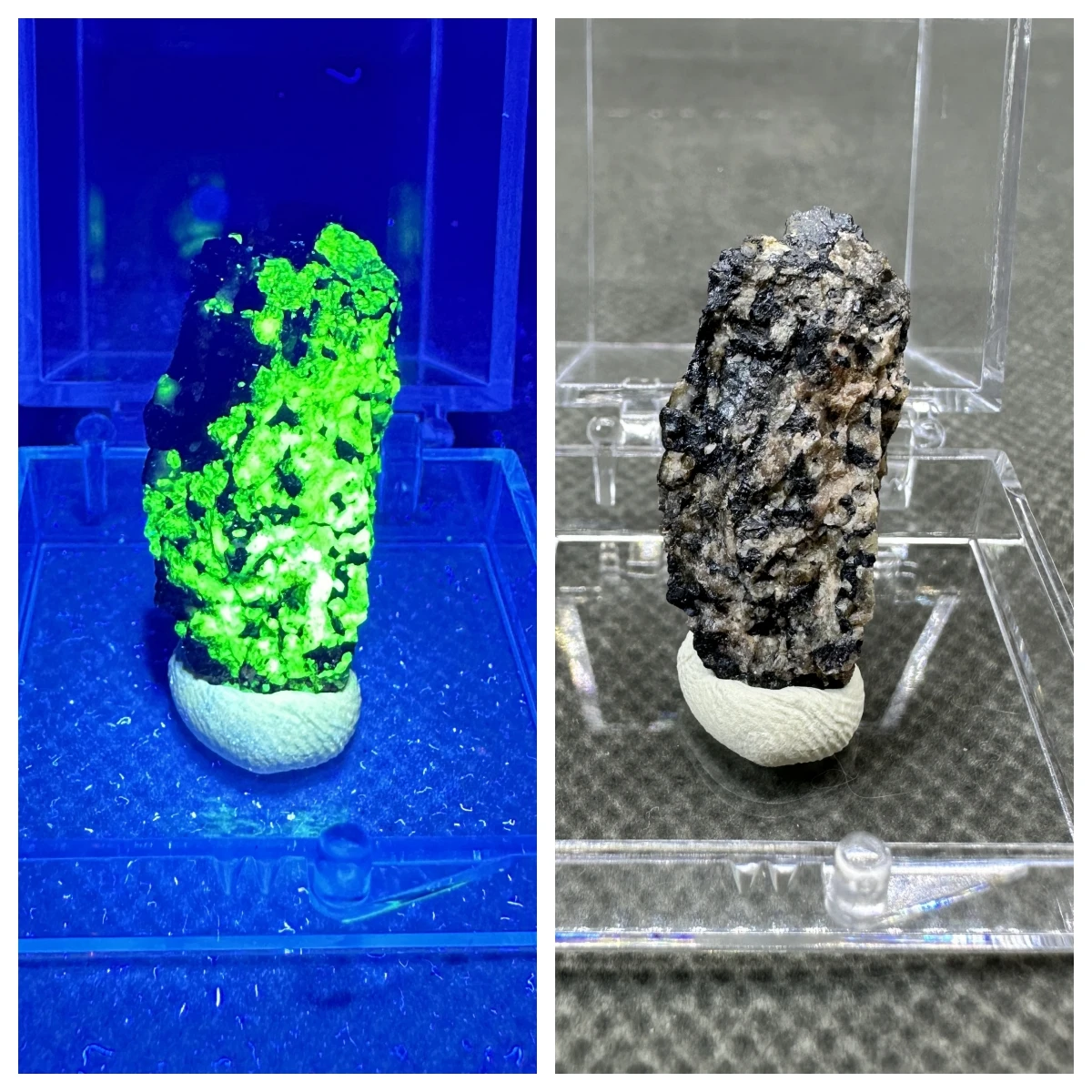 Флуоресцентный минерал Виллефита QIANCHUAN