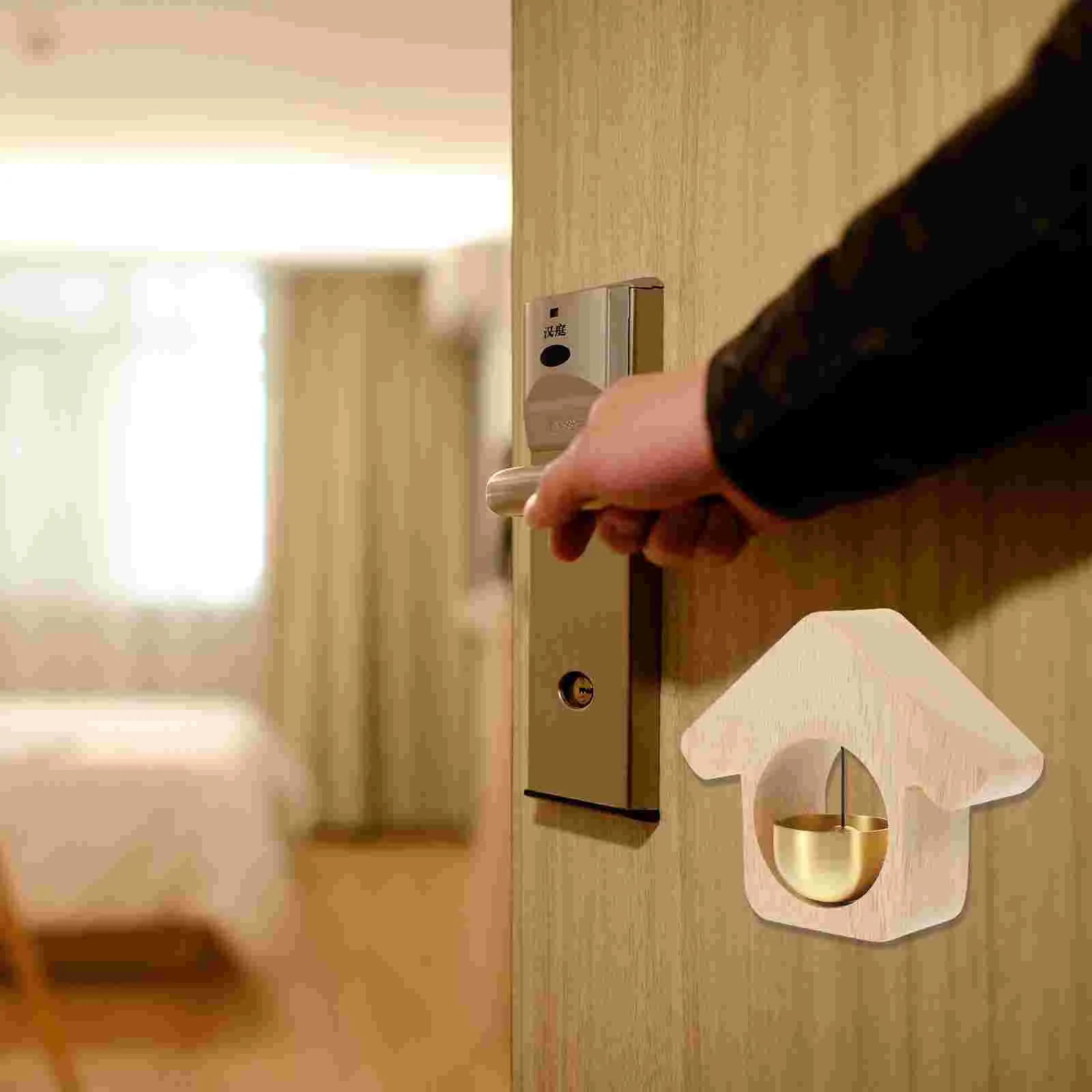 

Bell Doorshopkeepers Chime Doorbell Entry Decorative Opening Bells Fridge Wooden Alertshop Shopkeeper Entrance Business Vintage