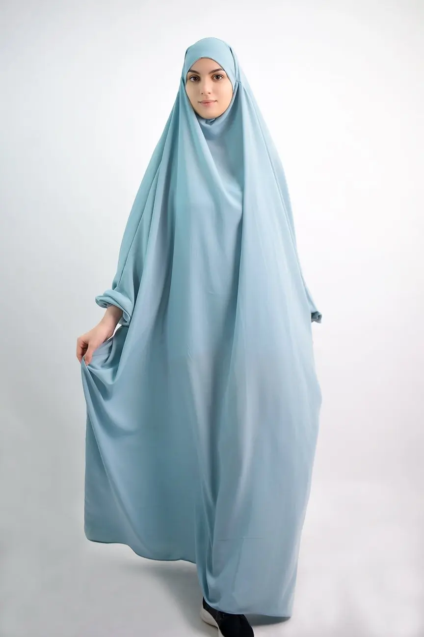 Abaya женское платье цзилбаб химар мусульманское Рамадан Djellaba Femme Jilbeb Niqab молитвенная одежда хиджаб длинное женское платье