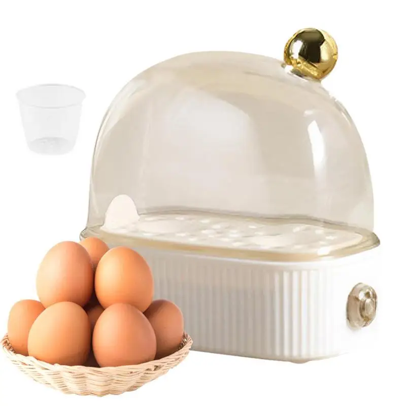 

Электрическая Пароварка для варки яиц, безопасное использование, съемные кухонные приборы с таймером и функцией быстрого нагрева