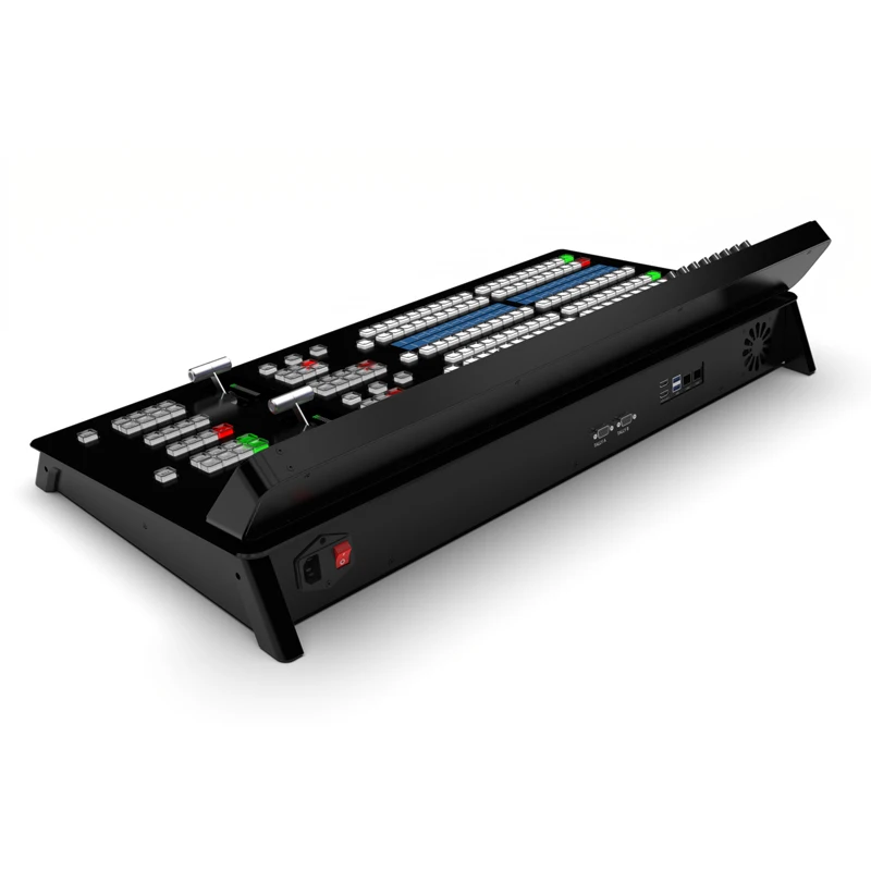 Фото Панель управления станцией видеокоммутатора TYST TS-18 BMD Professional ATEM Руководство по вещанию Поддержка клавиатуры 1-4 M/E Усовершенствованная панель №1