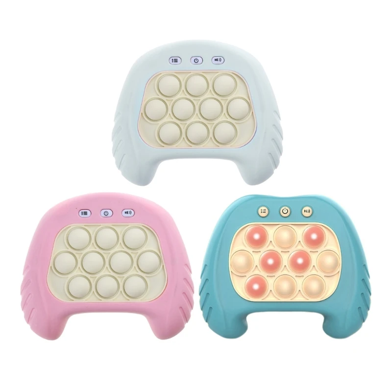 

Quick Push Bubble Game Электронная игра Pushit Super Bubble Game Push Light Up Антистресс Непоседа игрушки для детей