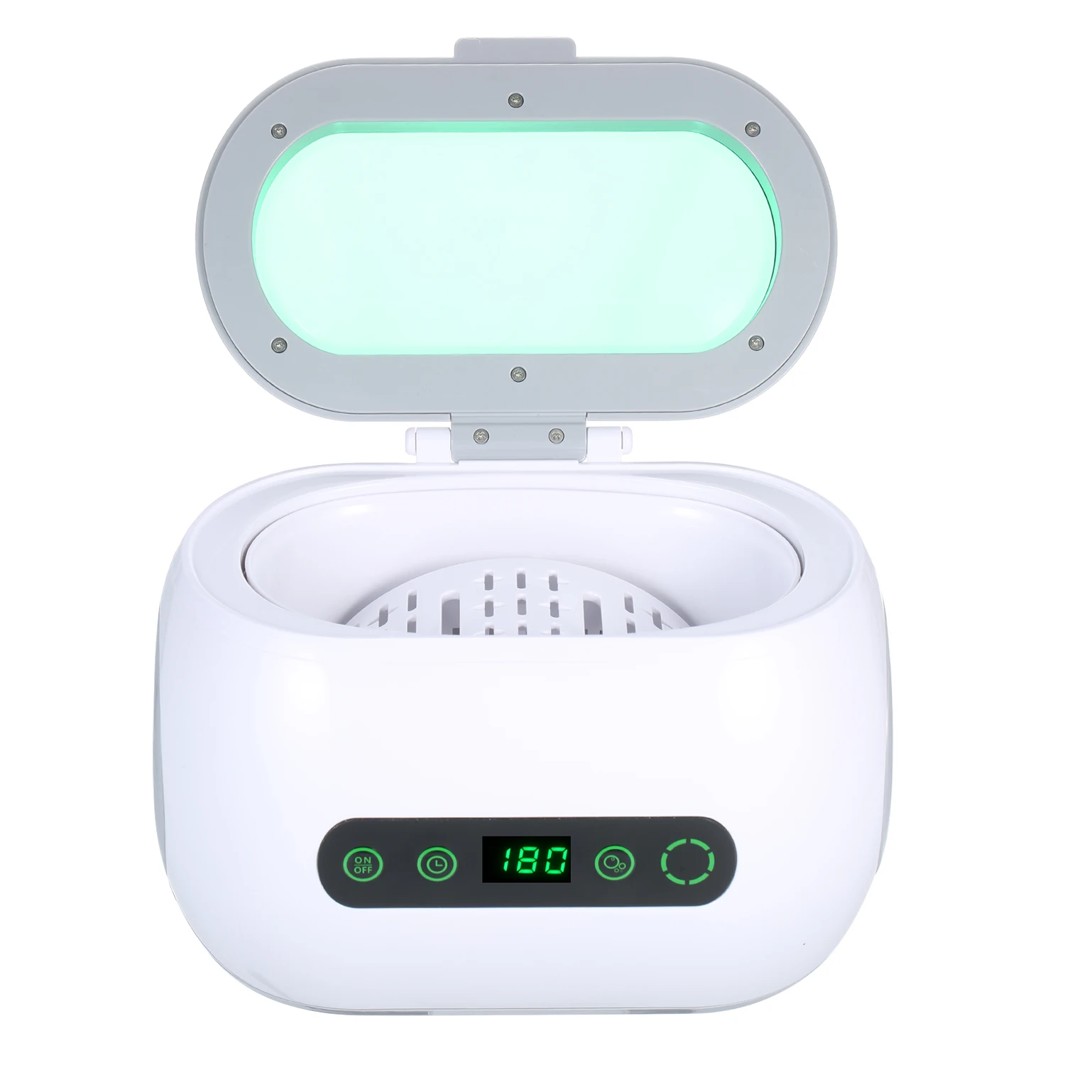 Цифровой ультразвуковой очиститель 600 мл резервуар из нержавеющей стали для