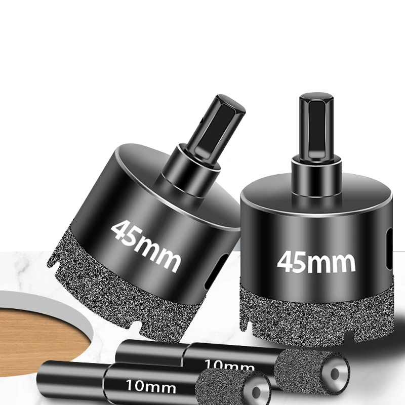 

6 мм-60 мм паяный Открыватель для сухого отверстия для плитки сверло Гранит Мрамор все-керамика витрифицированная плитка керамический камен...