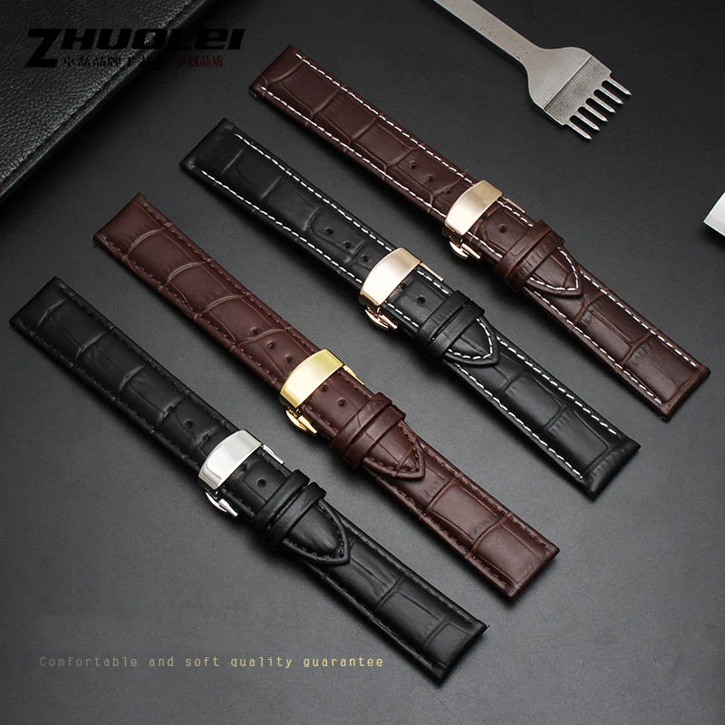 

genuine leather watchband for brand wristband 12mm 13mm 14mm 15mm 16mm 17mm 18mm 19mm 20mm 21mm 22mm 23mm 24mm 26mm cow straps