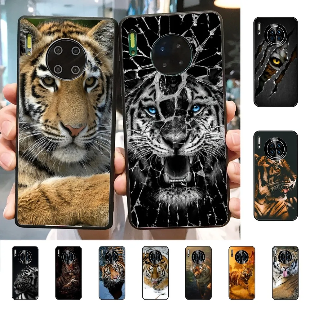 

Animal Tiger Lion Phone Case For Huawei Mate 10 20 30 40 50 lite pro Nova 3 3i 5 6 SE 7 pro 7SE
