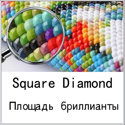Алмазная живопись фото на заказ