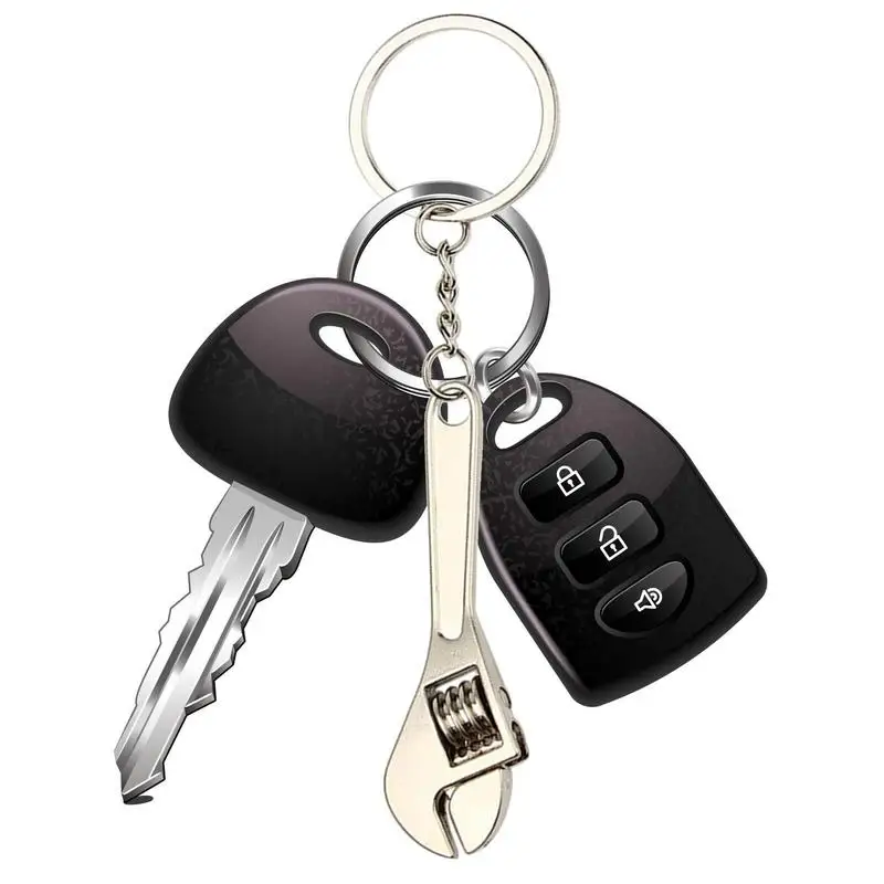 

Wrench Keychain Small Wrench Keychains For Car Portable Universal Spanner Key Buckle For Bicycle Motorcycle Auto Repair Tool