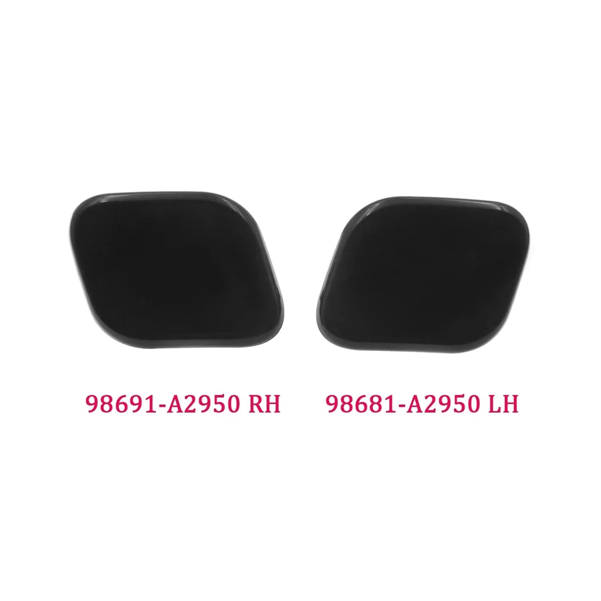 Форсунка омывателя фары Автомобильная крышка для CEED 2012-2016 98671-A2700 98672-A2700 98681-A2950