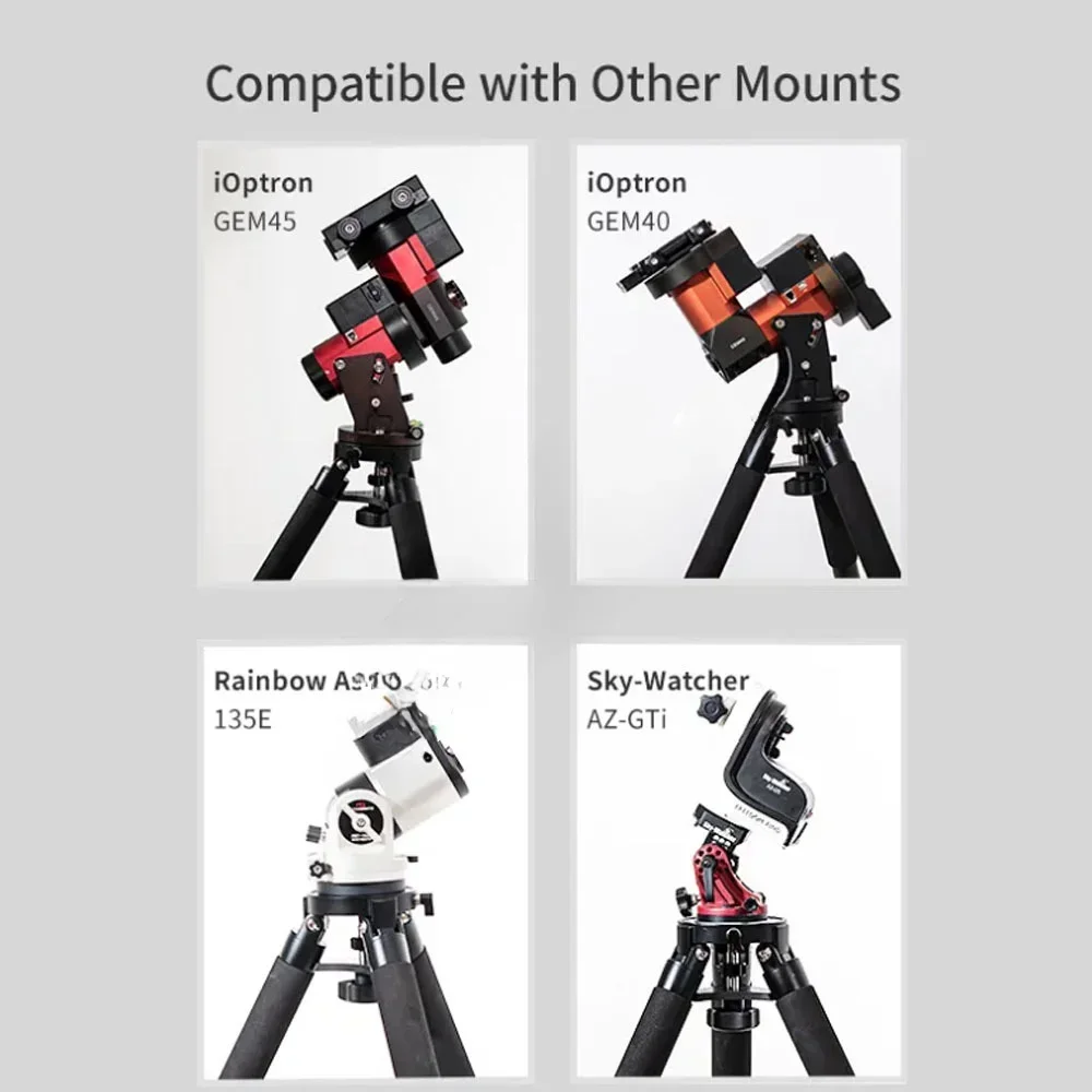 Штатив TC40 из углеродного волокна — подходит для Harmonic Equatorial Mount IOptron и т. д.