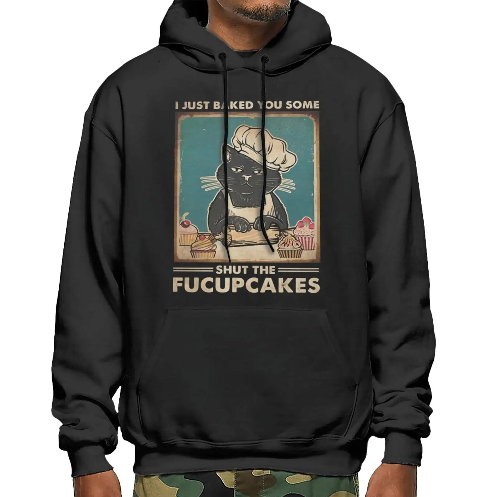 

I Just Baked You Some Fuupcakes Sweatshirts Hoodies Sweatshirt With Zipper Women's Tracksuit Men's Sets Zipper Hoodie Clothing