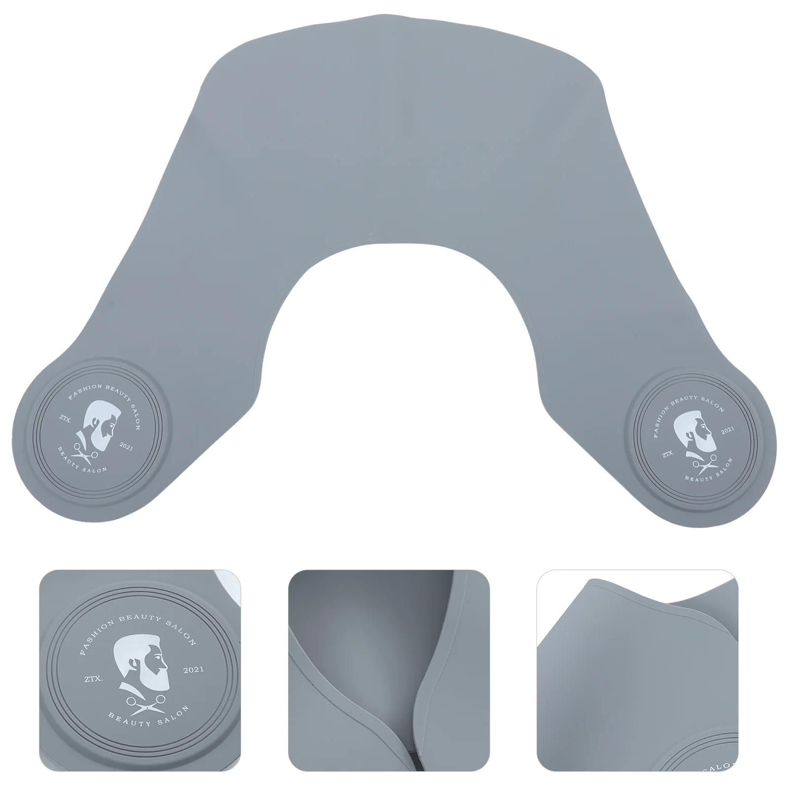 

Waterproof Silicone Cutting Collar Hair Styling Collar Haircut Cape Barber Cape