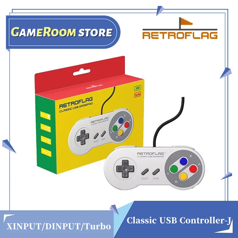 Проводной геймпад Retroflag для SUPERPi CASE-U CASE-J NESPi