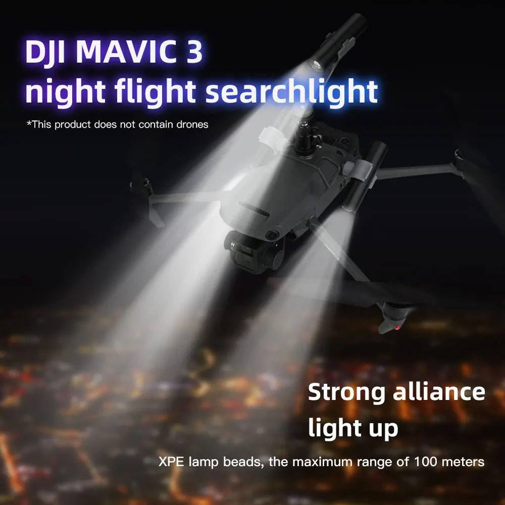 

Комплект для Ночной СВЕТОДИОДНОЙ подсветильник Ки для DJI Mavic, 3 направления, навигация, точечный светильник, налобный фонарь, аксессуары для ...