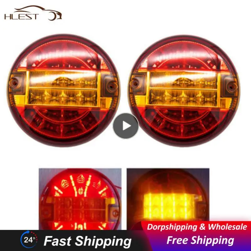 

Waterproof Turn Signal Lamp Super Bright 20-led Tail Light 12v 24v Universal Rear Brake Light Car Accessories Led Light