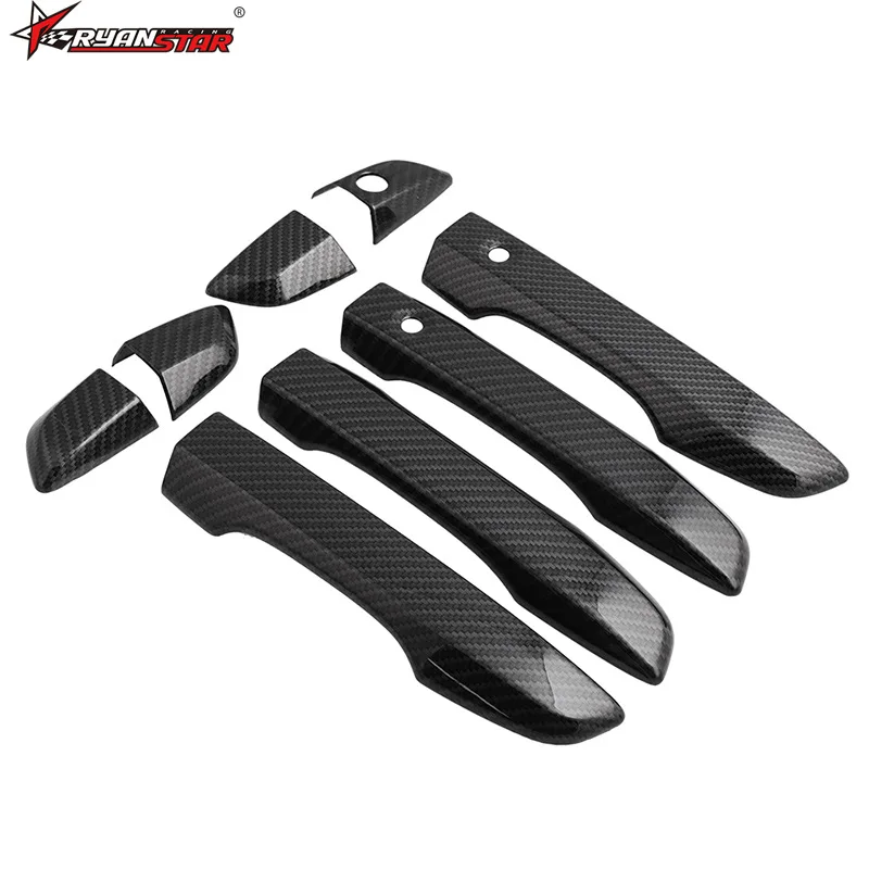 

Модифицированный карбоновый узор для дверной ручки автомобиля, украшение 4Only-Honda Civic 16-20