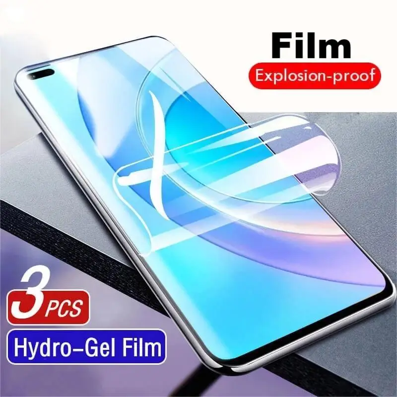 

3PCS 15D Hydrogel Film For Huawei P30 P40 Lite E P Smart Z S 2019 2021 film Screen Protector P20 Pro P10 Mate 30 Lite Protective