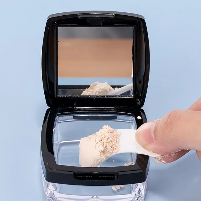 Портативная мини-коробка для пудры 5 г пустое сито горшок рассыпчатой квадратная