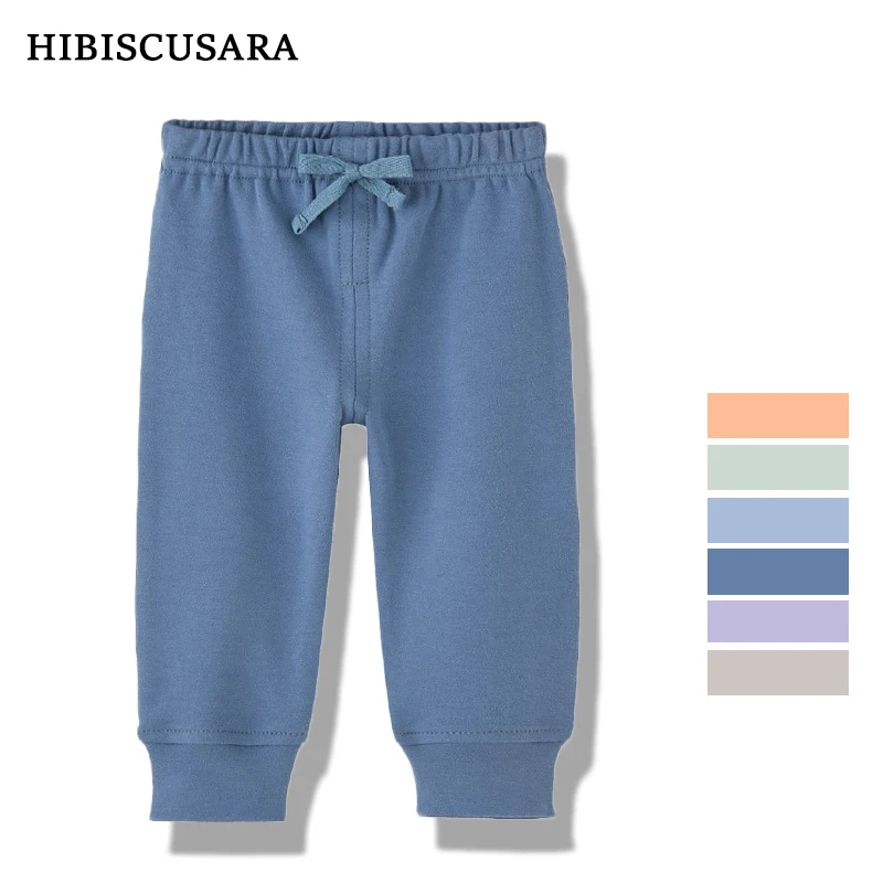 

Autumn Spring Baby Trousers 100% Cotton Soft Comfy Boy Girl Casual Pants Long Johns Orgnic Cotton Toddler Pants