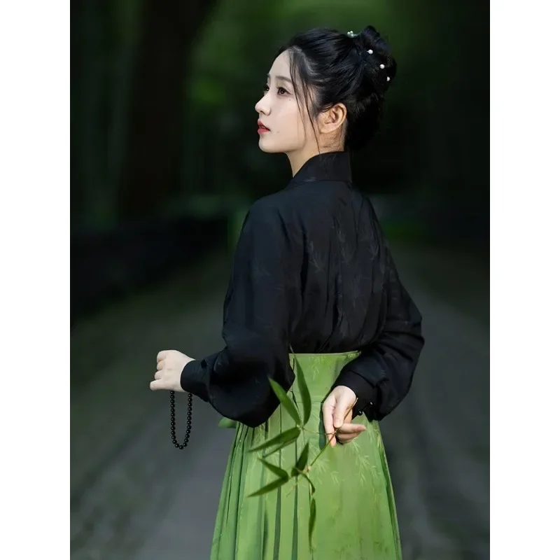 Улучшенное традиционное китайское платье ханьфу женское осеннее Элегантное