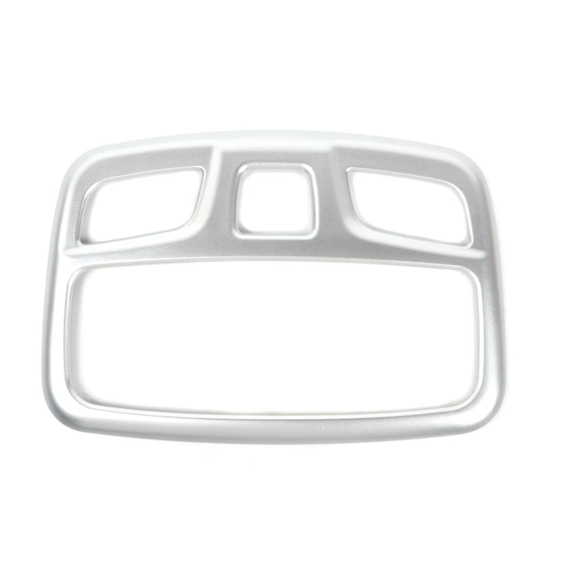 

Car Roof Lamp Trim Frames Reading Light Decoration Cover For Suzuki Jimny 2019 2020 2021 2022 ABS Silver