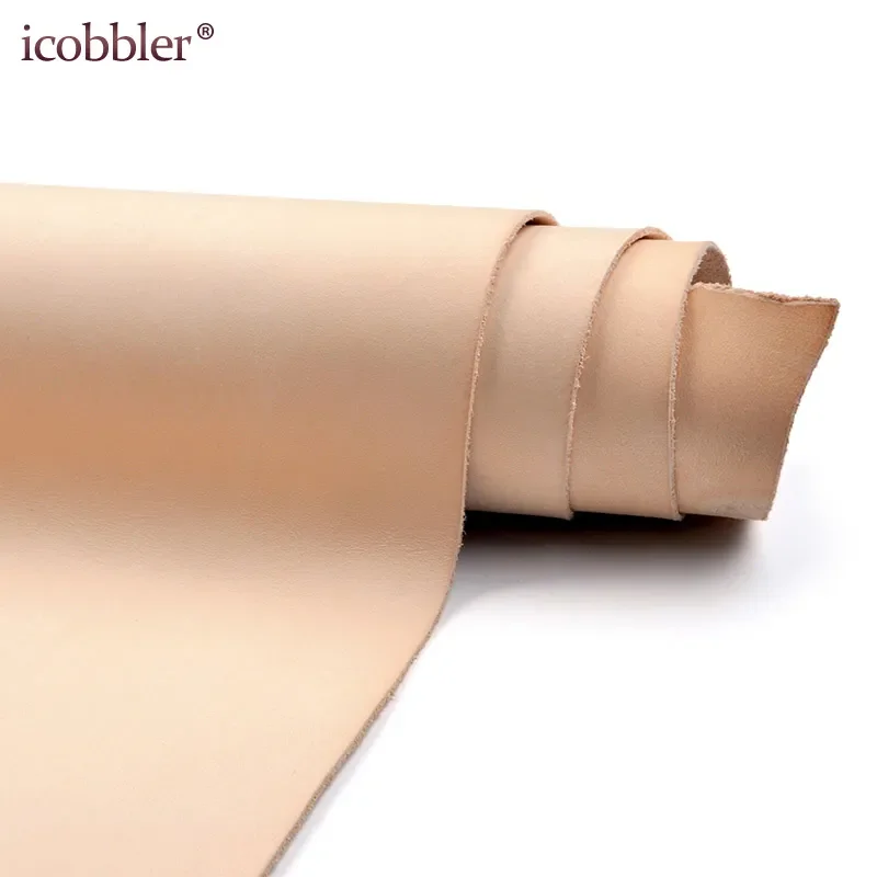 

2023 Vegetable Tanned Cowhide Material Fabric Piece, Real Leather For Furniture DIY Art Craft Sewing Accessory Genuine-Leather-F