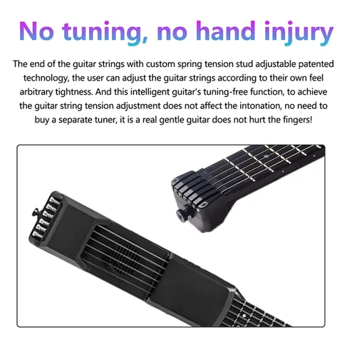 Smart Acoustic Electric Guitar 7/12 Fret