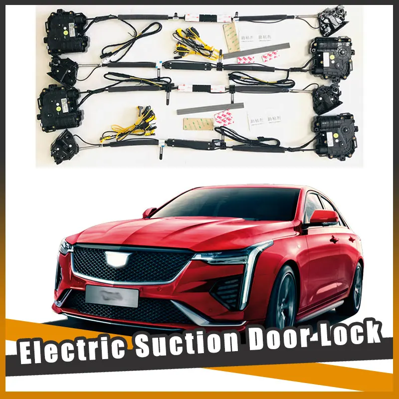 

Car Soft Close Door Latch Pass Lock Actuator Electric Absorption Suction Silence Closer For Cadillac Ct4 2019~2023
