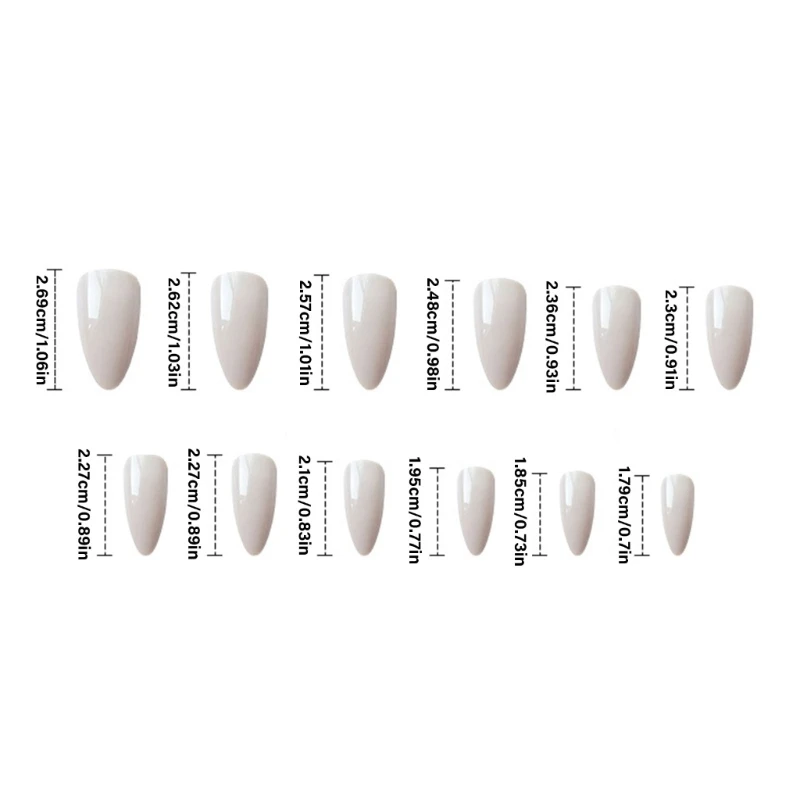 Сверкающая наклейка с полным покрытием на ногтях белый французский кончик