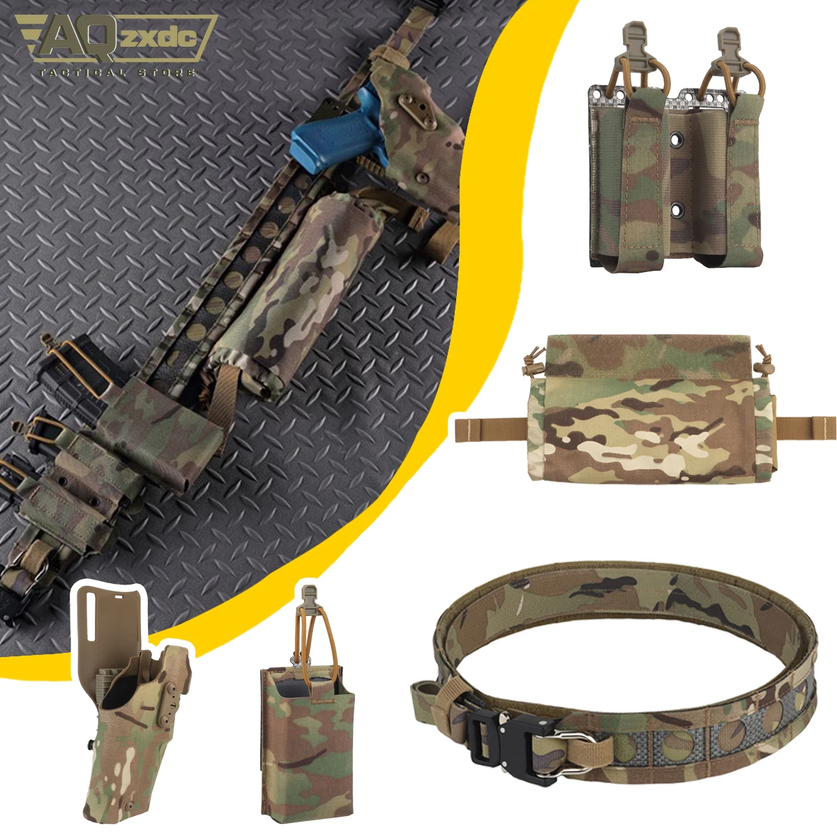 Набор тактических ремней Molle с тактической аптечкой FC универсальной сумкой для